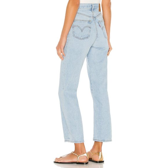 NWT Levi's High Loose Jeans in Middle Road - Picture 3 of 5